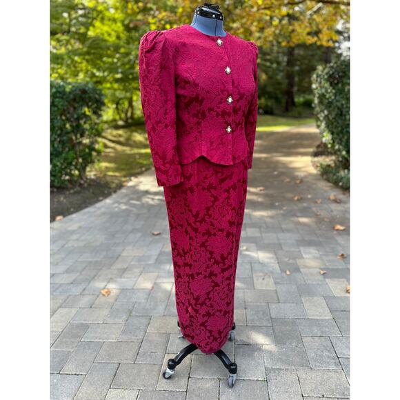 Vintage Jessica McClintock Bridal Wedding Victorian SteamPunk Cosplay Costume - Picture 5 of 11